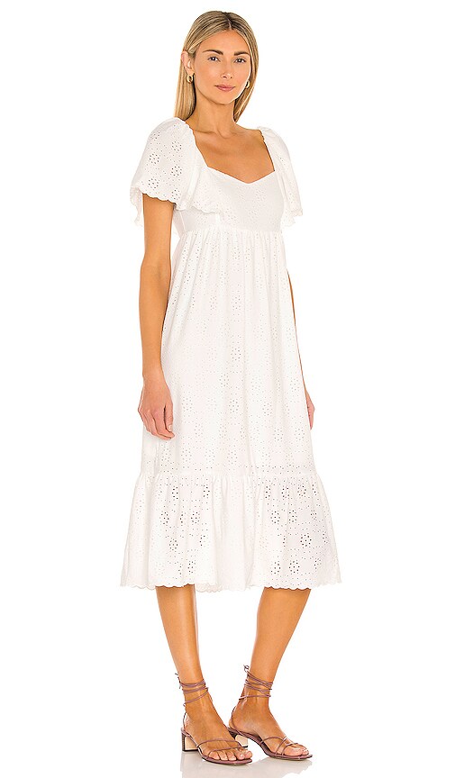 LINE & DOT STEPHANIE MIDI DRESS,LEAX-WD249