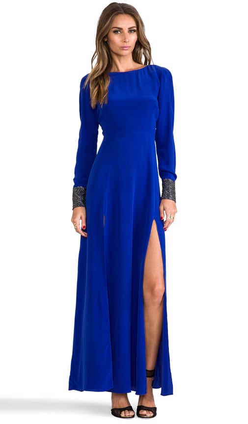 Deep Slit Maxi Dress