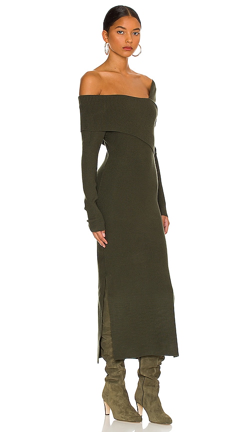 LINE & DOT SYLVIE MIDI SWEATER DRESS