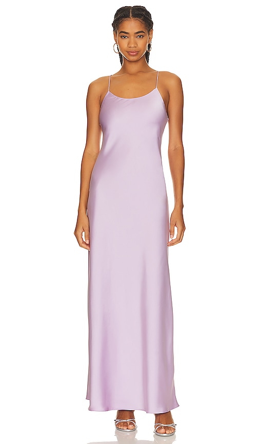 Line & Dot Bonnie Maxi Dress In Lavender