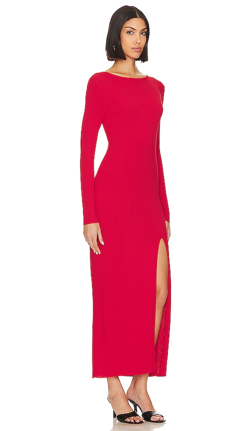 Shop Line & Dot Jules Dress In Red
