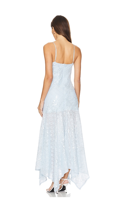  Line & Dot Maxikleid Eros In Baby Blue. Größe Xl. Also In L. 