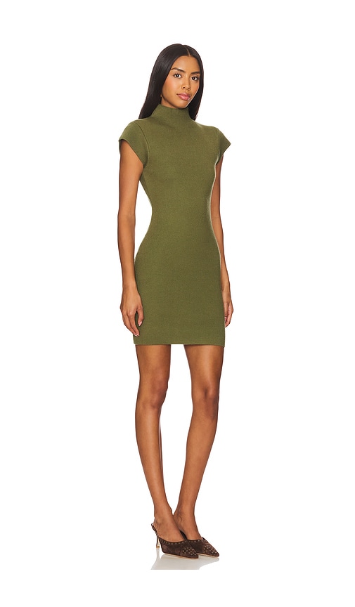 Shop Line & Dot Rumi Mini Dress In Olive