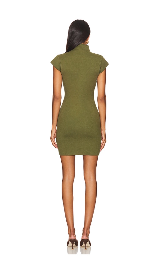  Line & Dot Kleid Rumi Mini In Olive. Größe S. Also In Xs. 