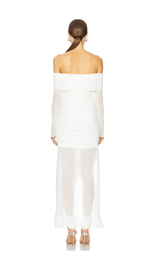  Line & Dot Kleid Owens Midi In Ivory. Größe S. Also In Xs, M. 
