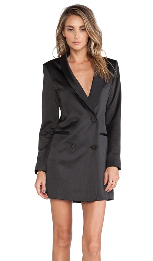 revolve tuxedo dress