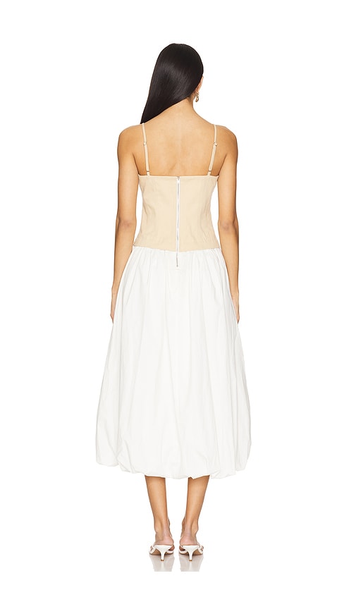 Line & Dot Kleid Anthia In White. Größe Xs. Also In S, M. 