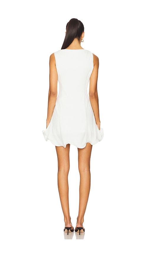  Line & Dot Minikleid Celesta In White. Größe S. Also In Xs, M, L. 