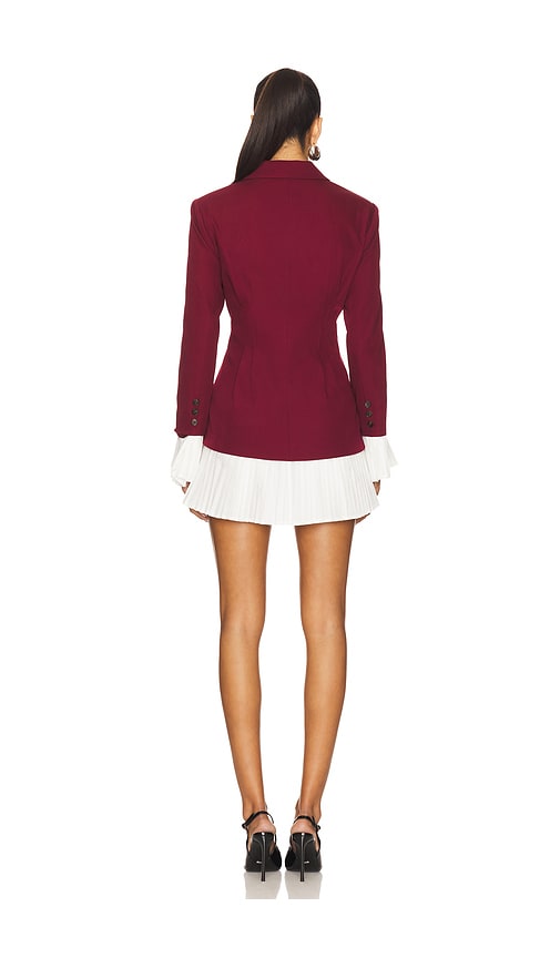  Line & Dot Blazerkleid Kinny In Burgundy. Größe S. Also In Xs, M. 