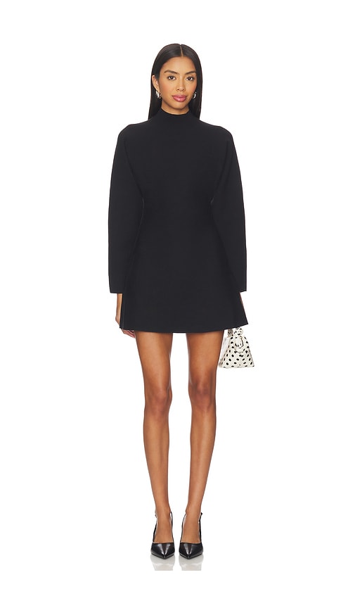 Line & Dot Anzu Peplum Sweater Mini Dress