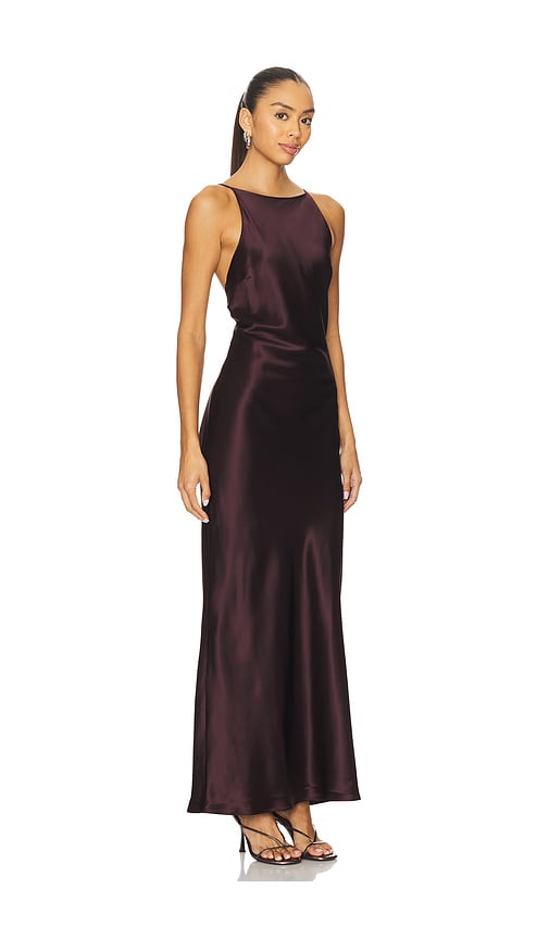 Line & Dot Petrea Maxi Dress In Purple