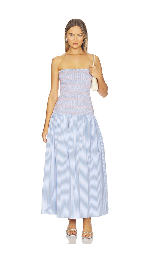 Line & Dot Eleni Smocked Dress