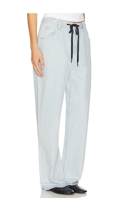 Line & Dot Elowen Pants Light Blue In Blue