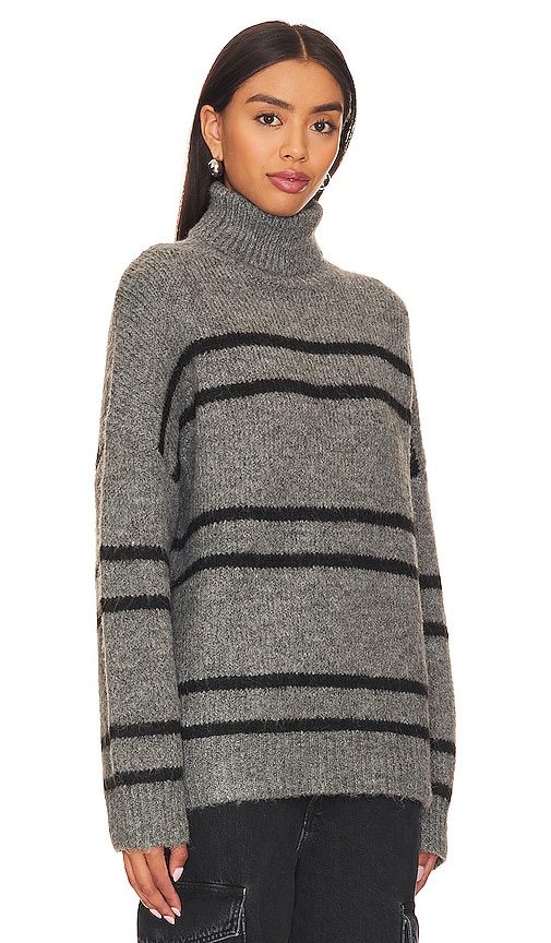 Shop Line & Dot Veronica Sweater In Grey