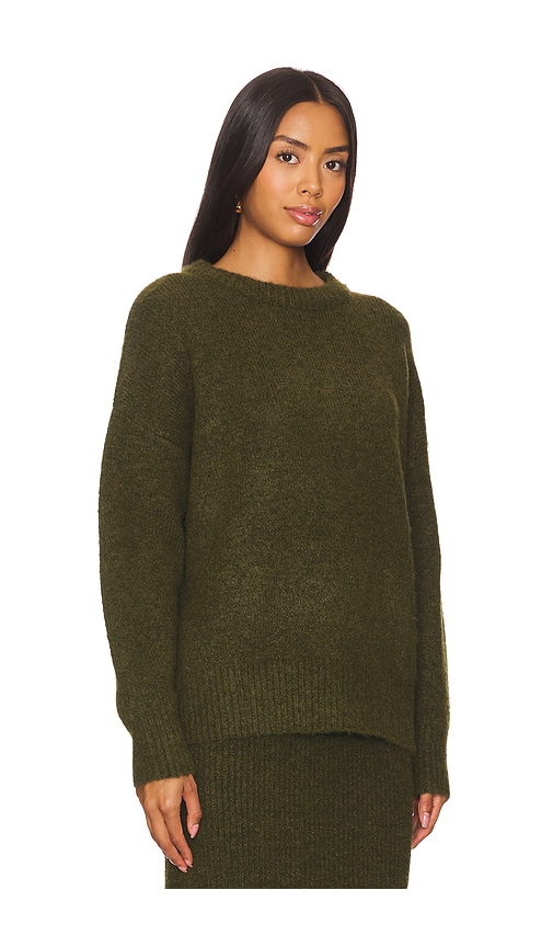 Shop Line & Dot Hart Sweater In Olive