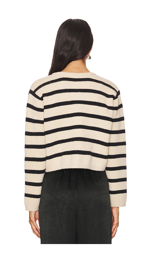  Line & Dot Cardigan Benni Stripe In Tan. Größe Xs. Also In L. 
