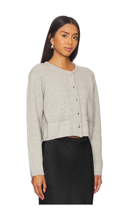 Shop Line & Dot Ben Cardigan In Grey