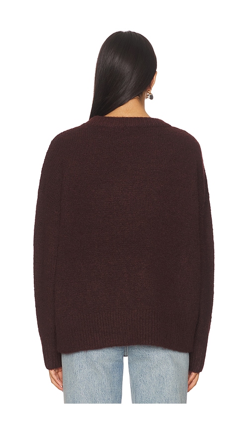  Line & Dot Strick Hart In Burgundy. Größe S. Also In Xs. 