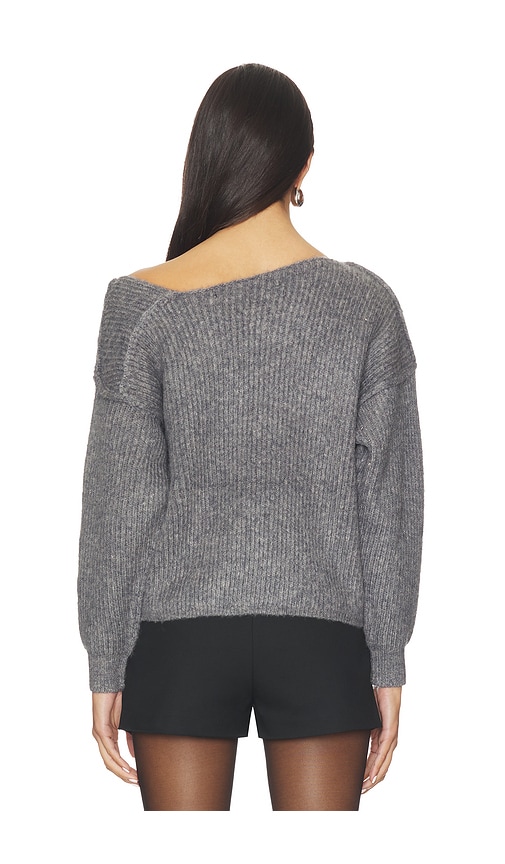  Line & Dot Shore Sweater In Charcoal. Size S. Also In M, L. 