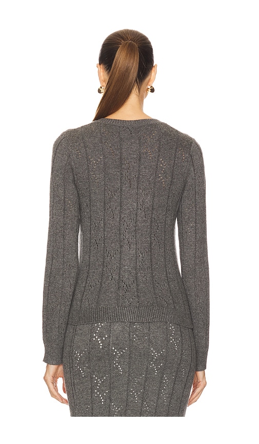  Line & Dot Alena Cardigan In Grey. Size S. Also In Xs, M, L. 