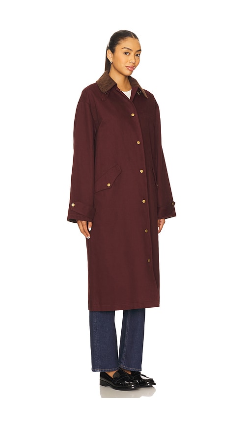  Line & Dot Chelsea Jacket In Burgundy. Size M. Also In Xs, L. 