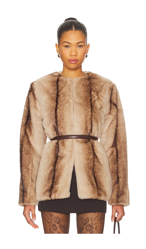 The City Faux Fur Jacket