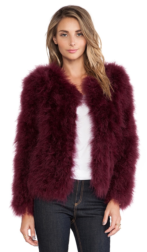 Angelina Feathers Jacket