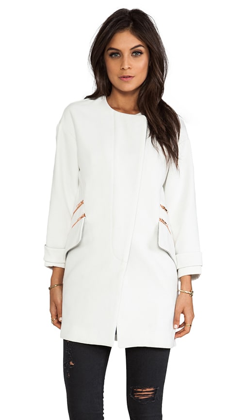 Cocoon Half Coat