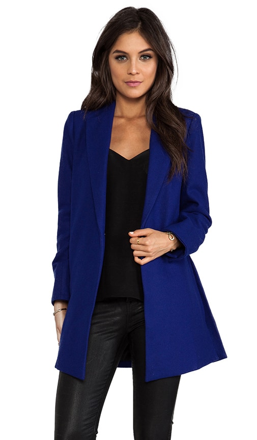 Half clearance coat blue