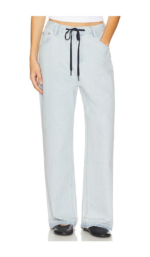 Elowen Pant in Blue. - size L (also in M, S, XL, XS) - Line & Dot - Modalova