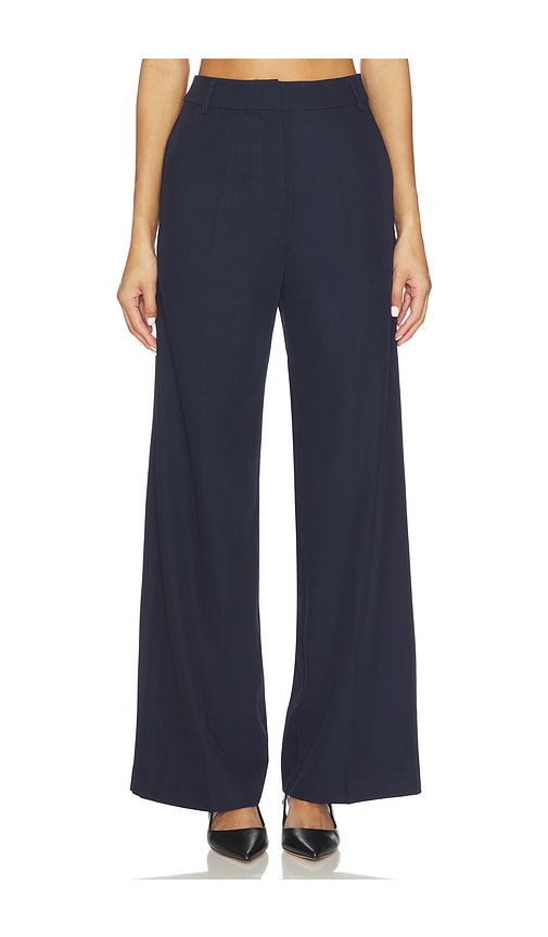 Line & Dot Derrick Pant In Blue
