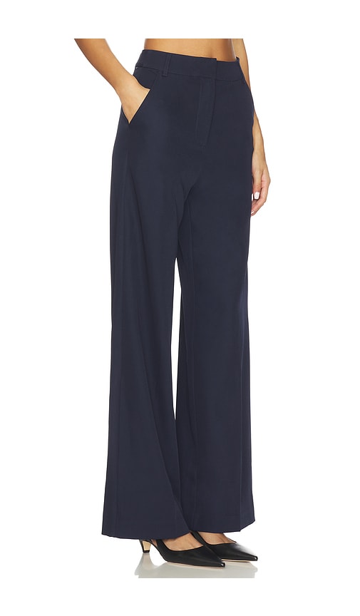 Line & Dot Derrick Pant In Blue