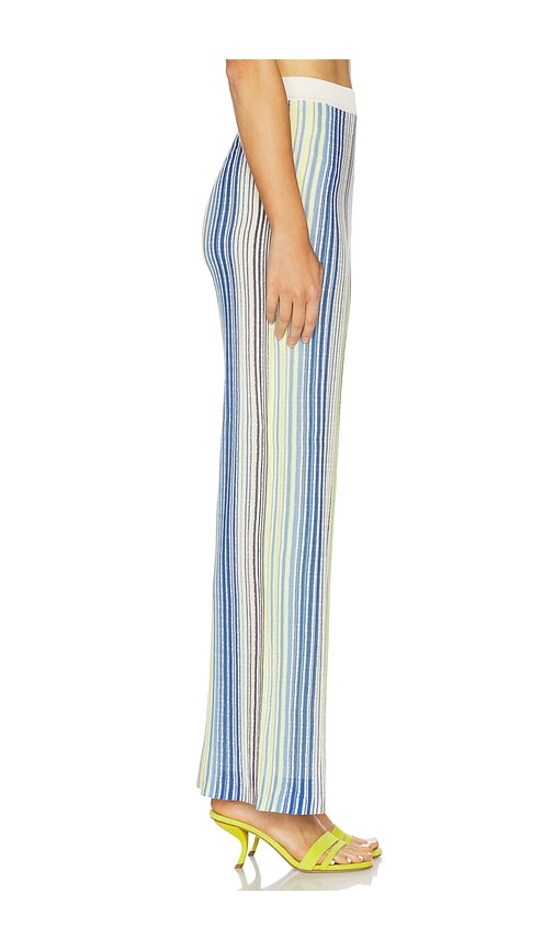  Line & Dot Hosen Kit Striped Knit In Blue,green. Größe S. Also In Xs. 