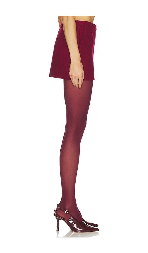  Line & Dot Minirock Noelia In Burgundy. Größe S. Also In Xs, M, L. 