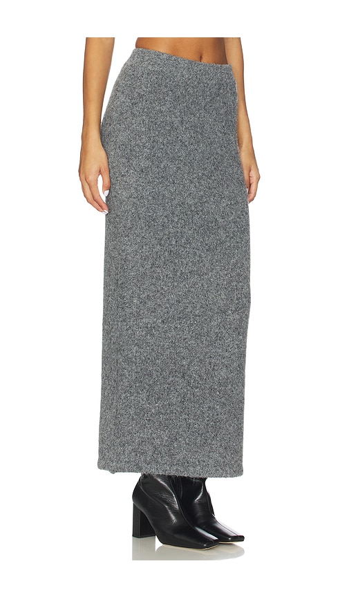 Line & Dot Sonora Sweater Skirt In Gray