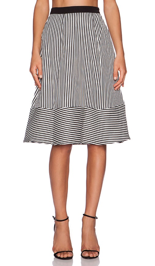 Pleat Full Skirt