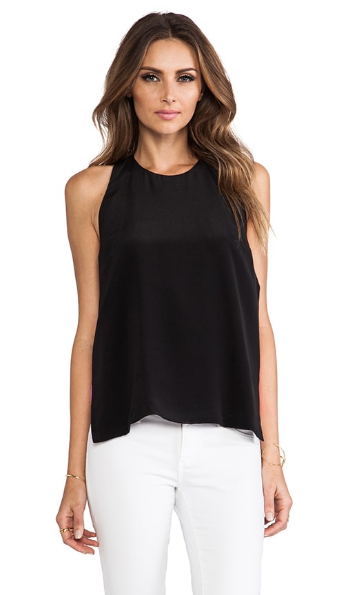 Two Toned Halter Top