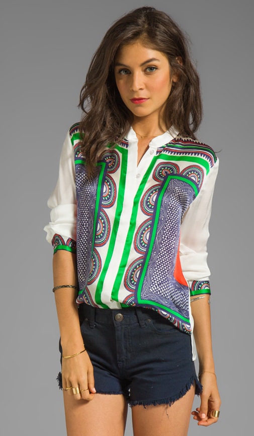 Stand Collar Blouse