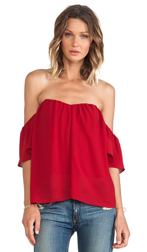 Blonde Ambition Flutter Top