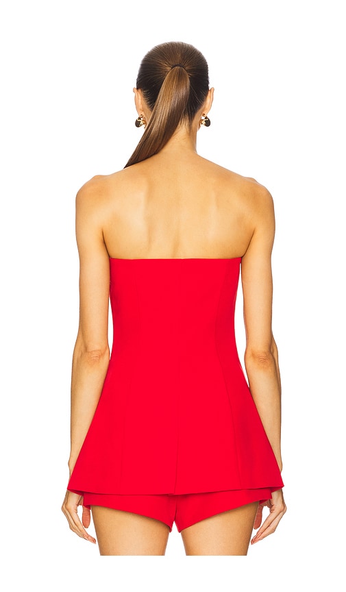  Line & Dot Oberteil Dariel In Red. Größe S. Also In Xs, M, L, Xl. 