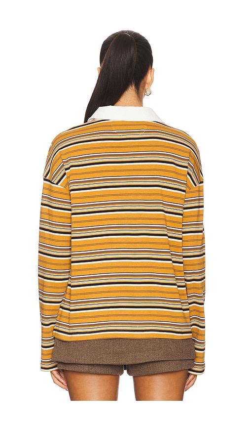  Line & Dot Rugby-shirt Remie In Mustard. Größe M. Also In Xs, L. 