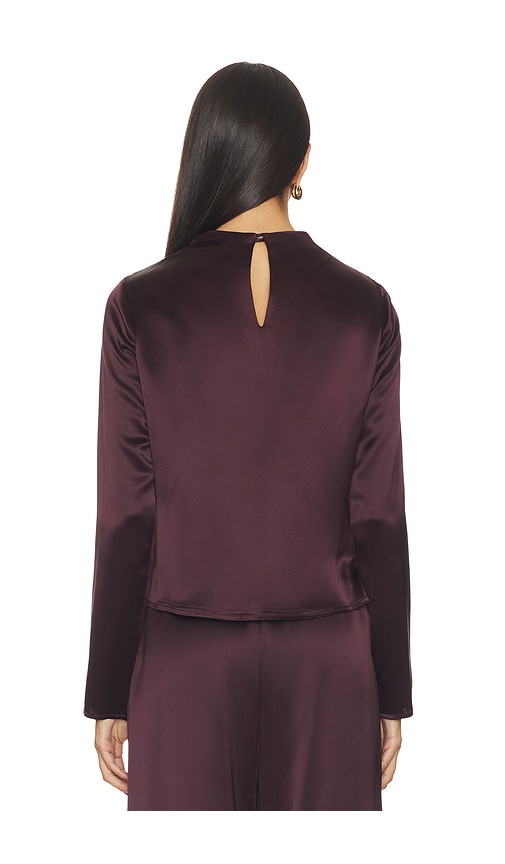  Line & Dot Langarmshirt Petrea In Purple. Größe S. Also In Xs, M. 