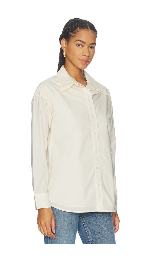 Line & Dot Palermo Double Layer Shirt In White