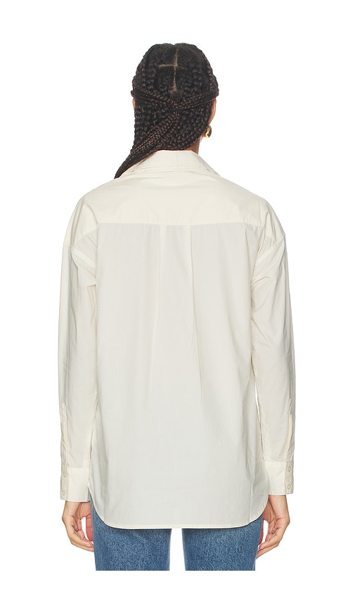  Line & Dot Doppellagiges Hemd Palermo In Cream. Größe S. Also In Xs, M, L. 