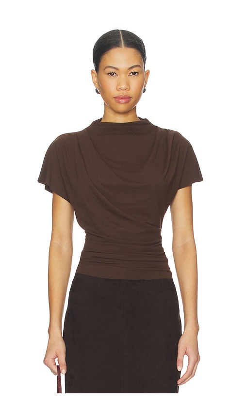 Line & Dot Lior Draped Top