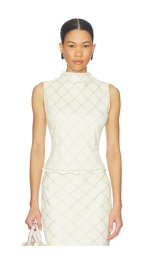 Line & Dot Norelle Top In Multi