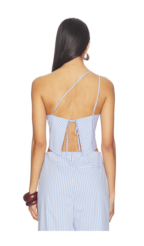  Line & Dot Oberteil Claudine In Blue. Größe S. Also In Xs, L. 