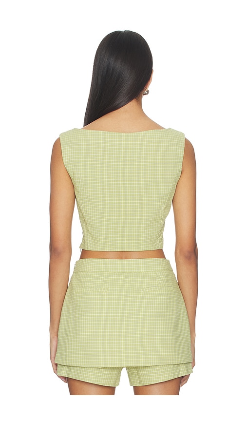  Line & Dot Oberteil Shea In Green. Größe S. Also In Xs, M, L. 