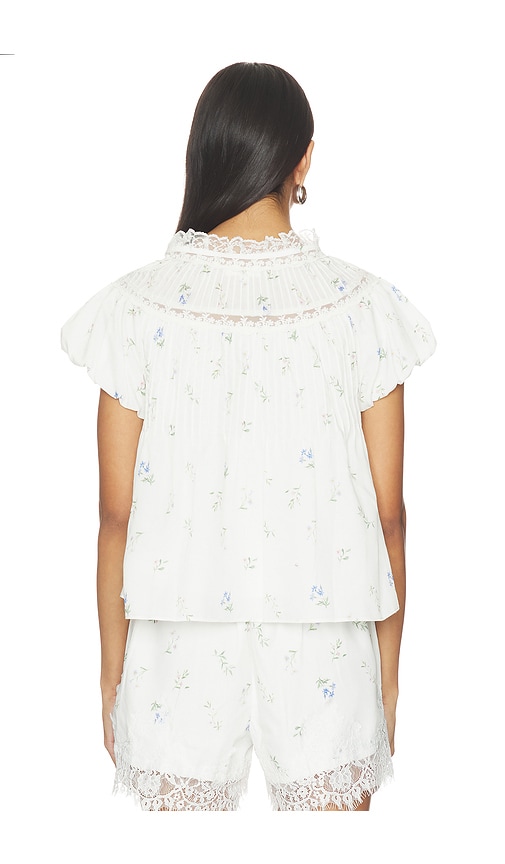  Line & Dot Oberteil Corelia In White. Größe S. Also In Xs, M, L. 