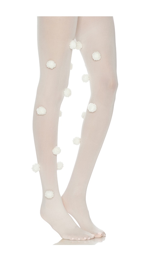 LEJE Bubble Tights in Ivory